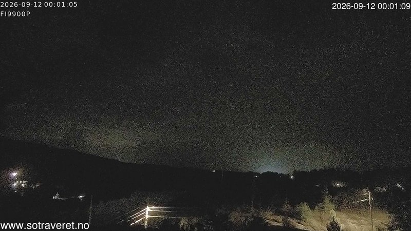 time-lapse frame, Sotra webcam