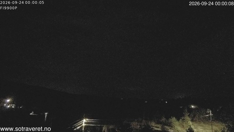time-lapse frame, Sotra webcam
