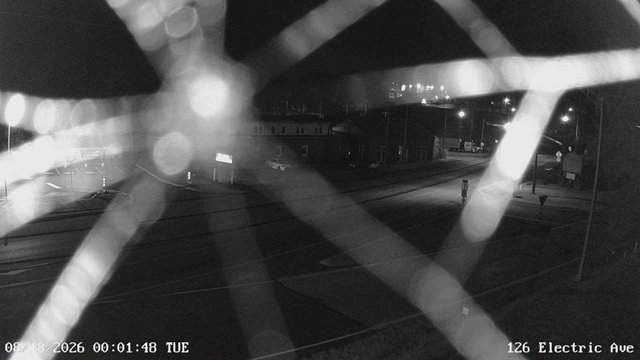 time-lapse frame, Electric Avenue - Lewistown webcam