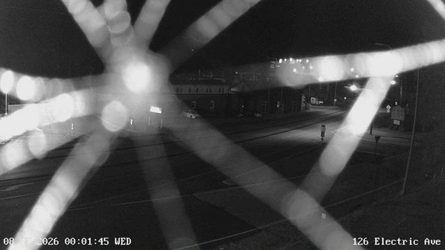 time-lapse frame, Electric Avenue - Lewistown webcam