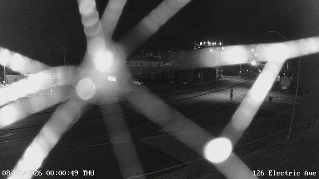 time-lapse frame, Electric Avenue - Lewistown webcam