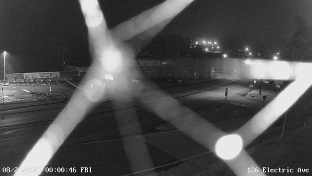 time-lapse frame, Electric Avenue - Lewistown webcam
