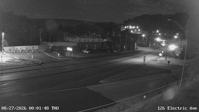 time-lapse frame, Electric Avenue - Lewistown webcam