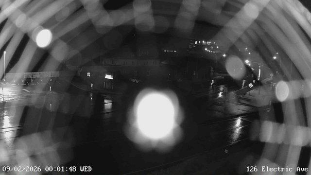 time-lapse frame, Electric Avenue - Lewistown webcam