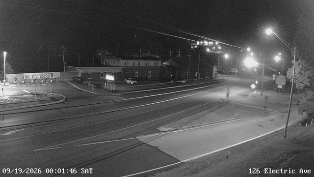 time-lapse frame, Electric Avenue - Lewistown webcam