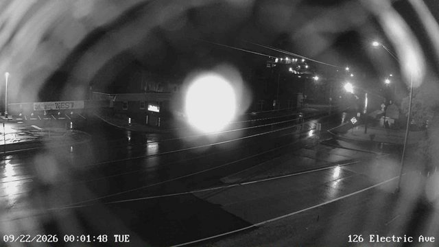 time-lapse frame, Electric Avenue - Lewistown webcam