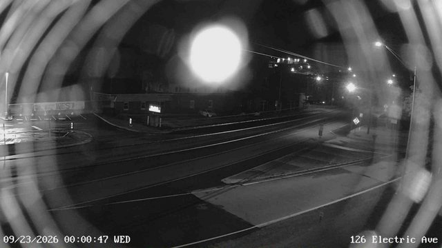 time-lapse frame, Electric Avenue - Lewistown webcam