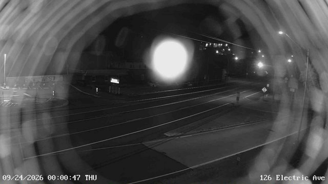 time-lapse frame, Electric Avenue - Lewistown webcam