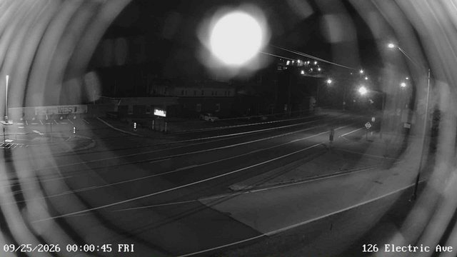 time-lapse frame, Electric Avenue - Lewistown webcam