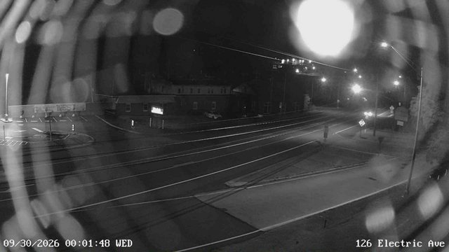 time-lapse frame, Electric Avenue - Lewistown webcam