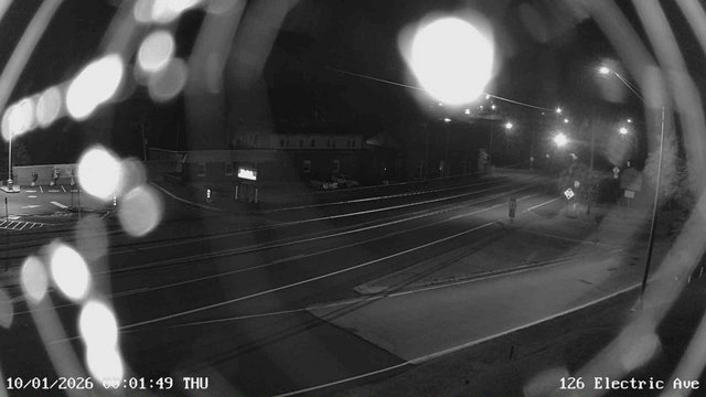 time-lapse frame, Electric Avenue - Lewistown webcam