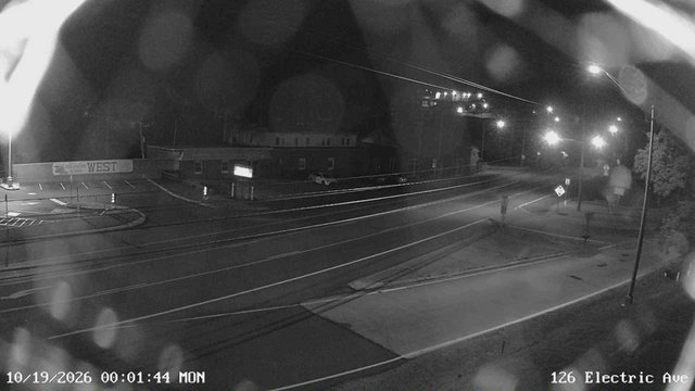 time-lapse frame, Electric Avenue - Lewistown webcam