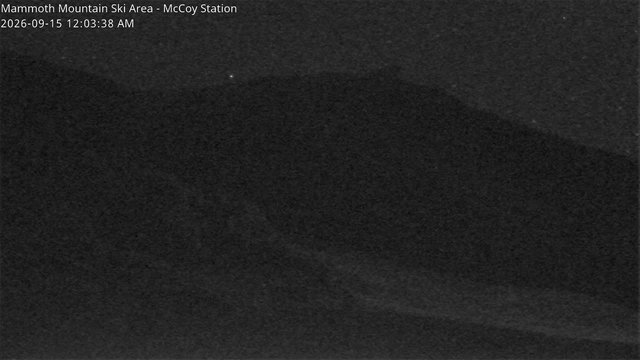 time-lapse frame, Mammoth McCoy webcam