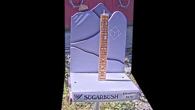 view from Sugarbush Summit Snow Stake on 2026-09-12