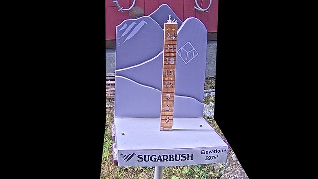 view from Sugarbush Summit Snow Stake on 2026-09-16