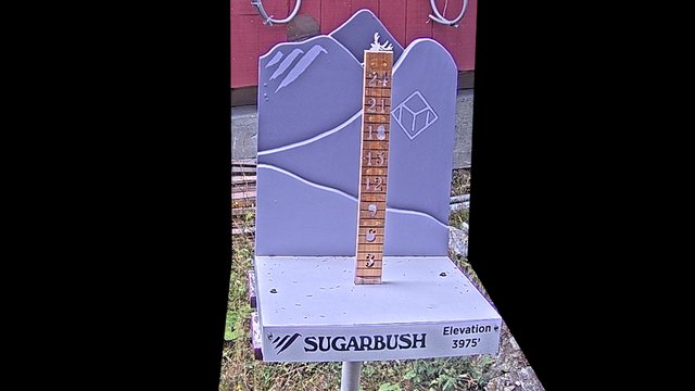 view from Sugarbush Summit Snow Stake on 2026-09-21