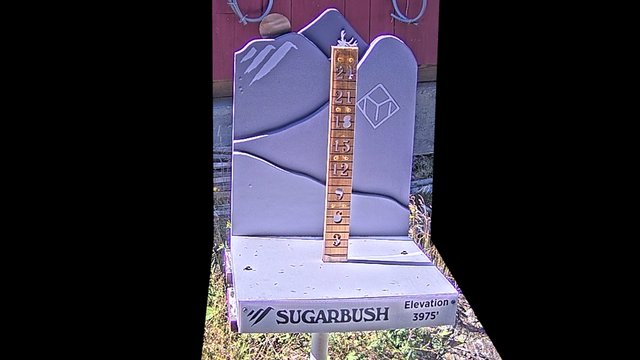 view from Sugarbush Summit Snow Stake on 2026-09-23