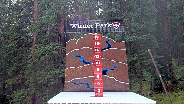 view from Winter Park Snow Stake on 2026-09-19