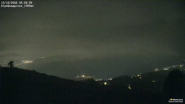 time-lapse frame, Germagno Alpe Quaggione Monte Zucaro webcam