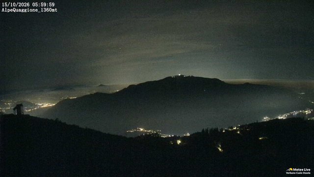 time-lapse frame, Germagno Alpe Quaggione Monte Zucaro webcam