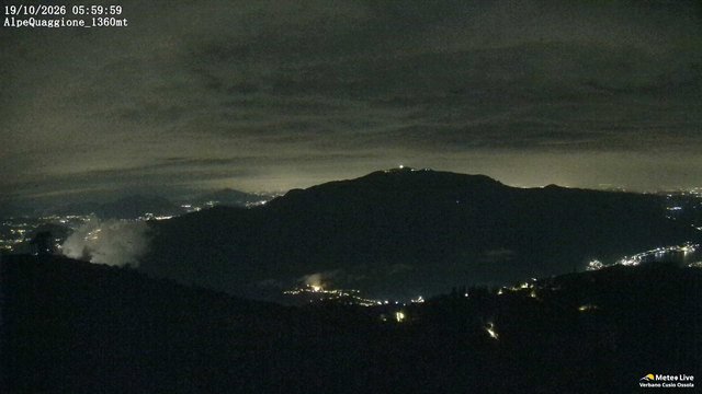 time-lapse frame, Germagno Alpe Quaggione Monte Zucaro webcam