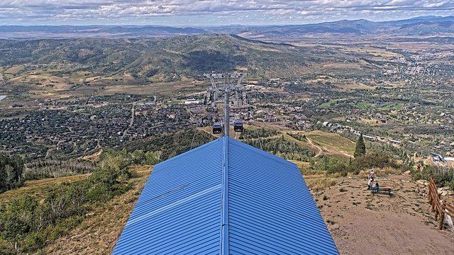 view from Steamboat Thunderhead on 2026-09-07