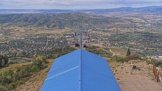 view from Steamboat Thunderhead on 2026-09-11