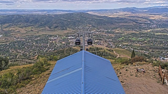 view from Steamboat Thunderhead on 2026-09-12