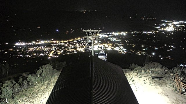 time-lapse frame, Steamboat Thunderhead webcam