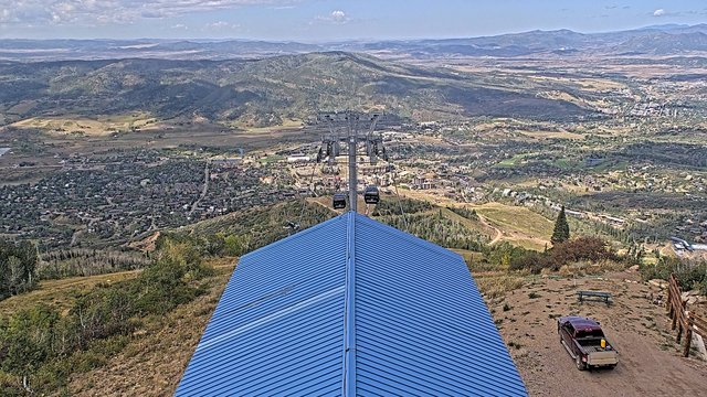 view from Steamboat Thunderhead on 2026-09-14