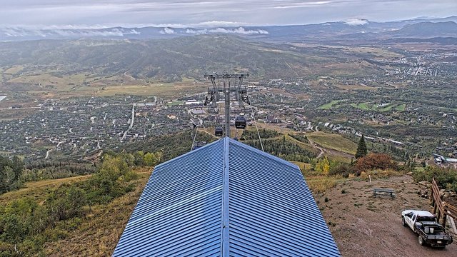 view from Steamboat Thunderhead on 2026-09-16