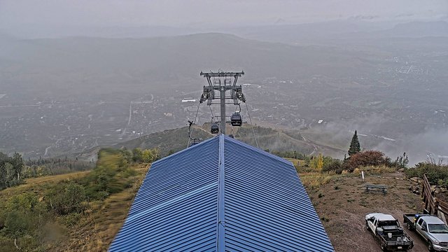 view from Steamboat Thunderhead on 2026-09-17