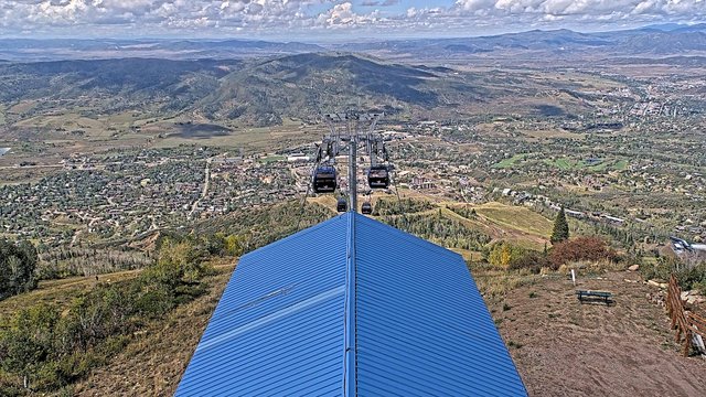 view from Steamboat Thunderhead on 2026-09-18