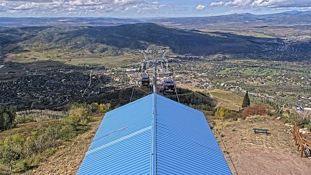view from Steamboat Thunderhead on 2026-09-19
