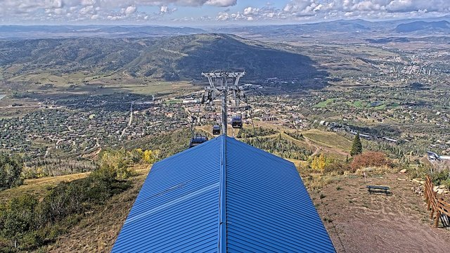 view from Steamboat Thunderhead on 2026-09-20