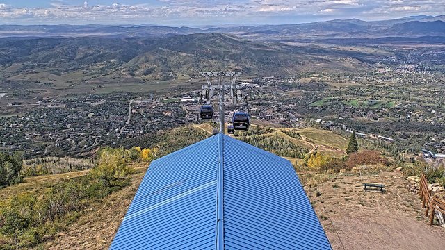 view from Steamboat Thunderhead on 2026-09-22