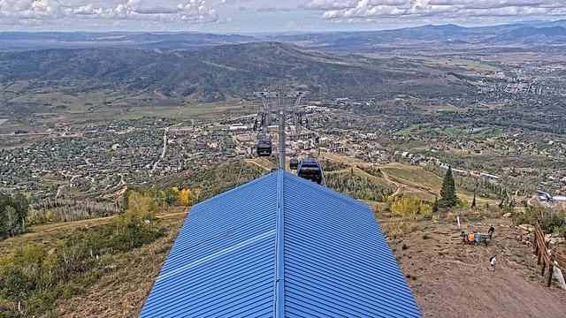 view from Steamboat Thunderhead on 2026-09-23