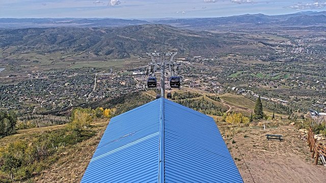 view from Steamboat Thunderhead on 2026-09-24
