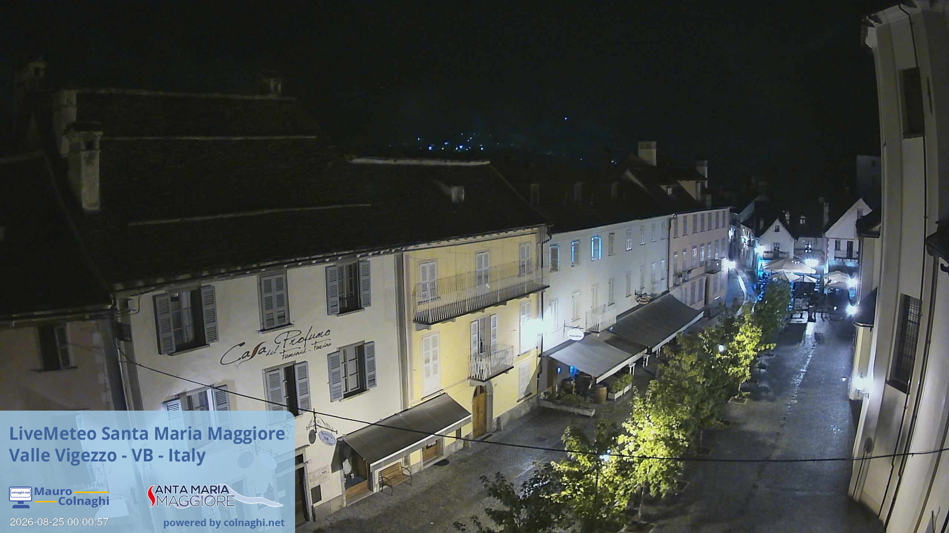 time-lapse frame, Santa Maria webcam
