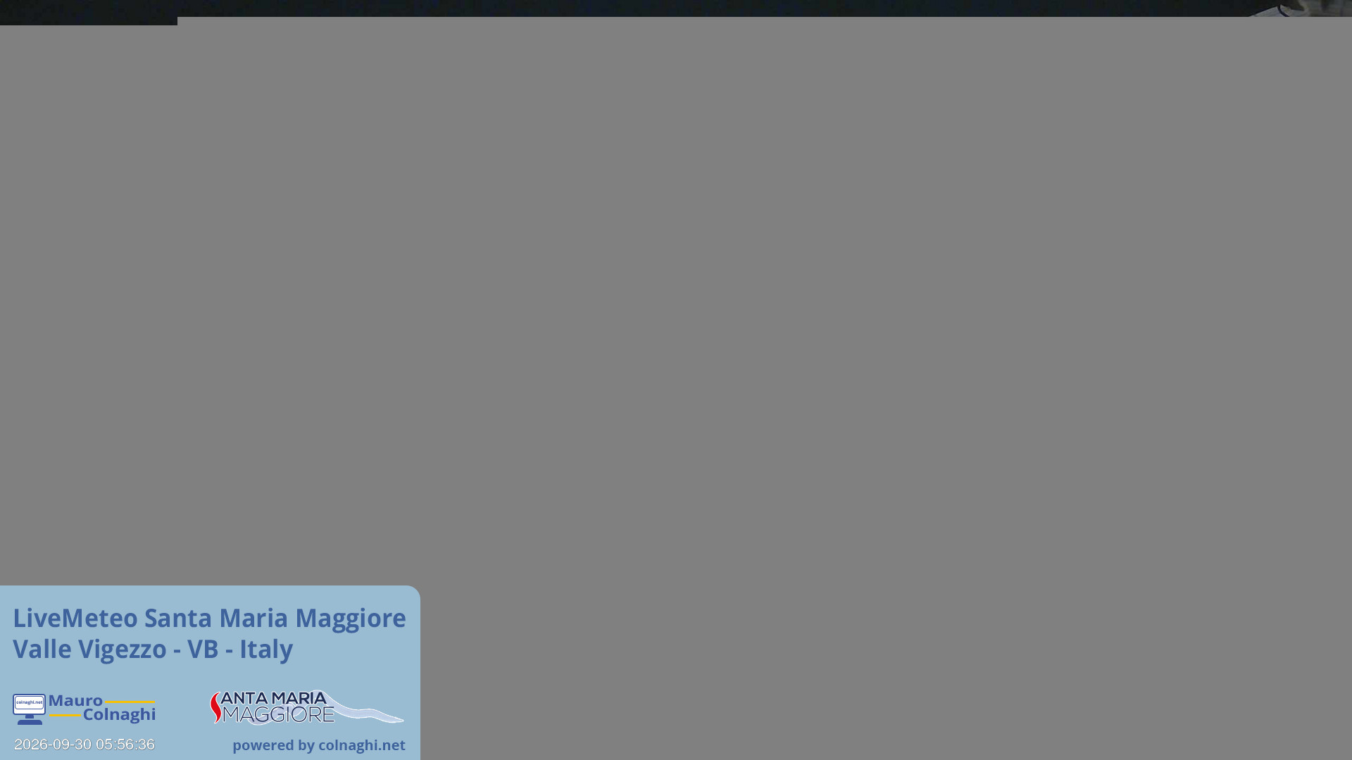 time-lapse frame, Santa Maria webcam