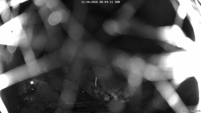 time-lapse frame, East webcam