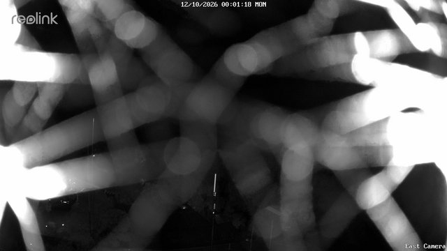 time-lapse frame, East webcam