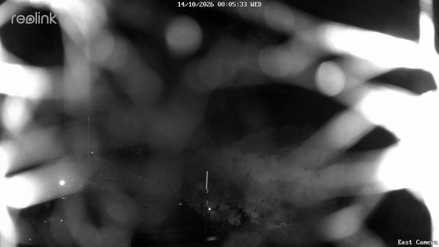 time-lapse frame, East webcam