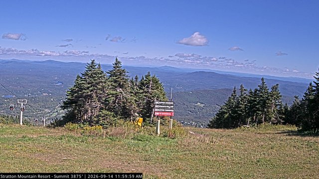 view from Stratton Summit on 2026-09-14