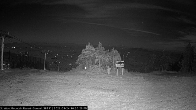 time-lapse frame, Stratton Summit webcam