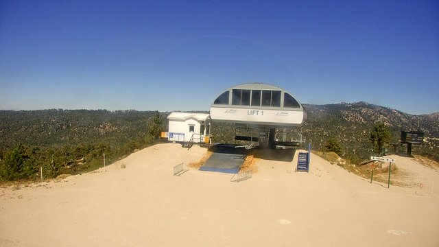 view from Snow Valley Peak Cam on 2026-09-18