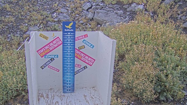 view from Solitude Snowstake Camera  on 2026-09-16
