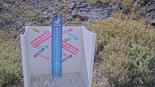 view from Solitude Snowstake Camera  on 2026-09-21
