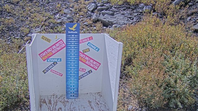 view from Solitude Snowstake Camera  on 2026-09-22