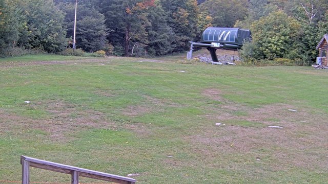 view from Sugarbush North Lynx Lift on 2026-09-13